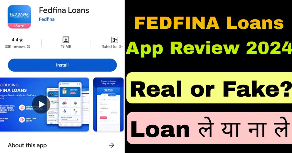 FEDFINA Loans App Review 2024