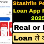 Stashfin – Personal Loan App Review 2025